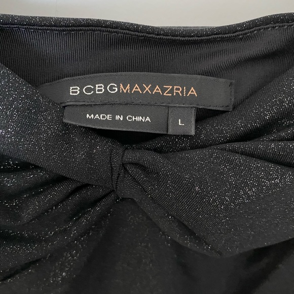 BCBG Little Black Cocktail Dress - Picture 2 of 7